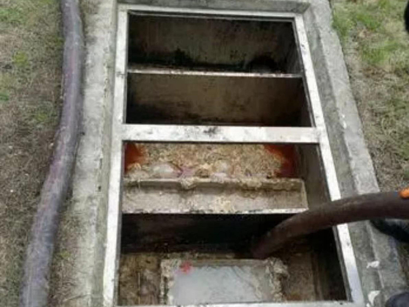 谢家集隔油池清理