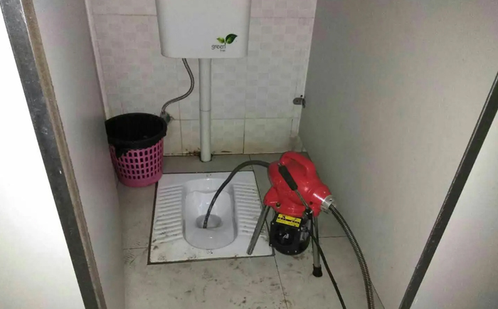 谢家集蹲便疏通