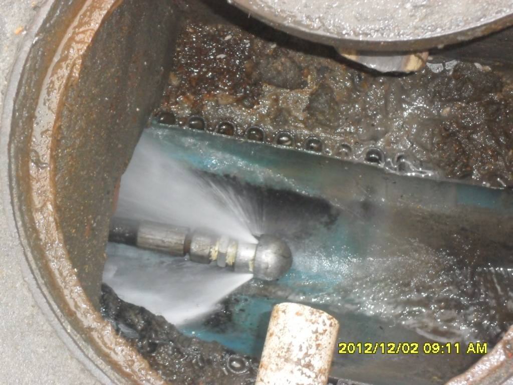 谢家集污水管道高压清洗